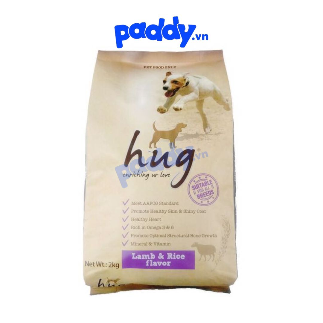 [2kg] Thức Ăn Hạt Cho Chó Mọi Lứa Tuổi Hug