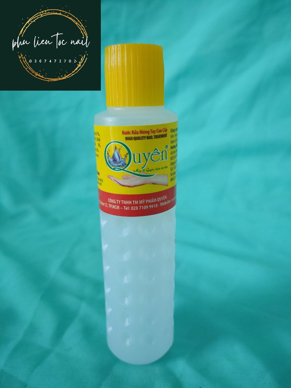 Nước rửa móng Quyên 125ml nắp vàng- Trường Thọ, TĐ