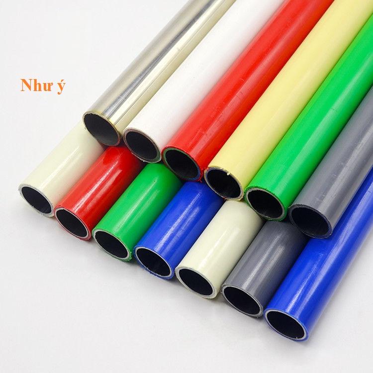 [HCM]Ống thép bọc nhựa phi 28 - 1 cây 50cm