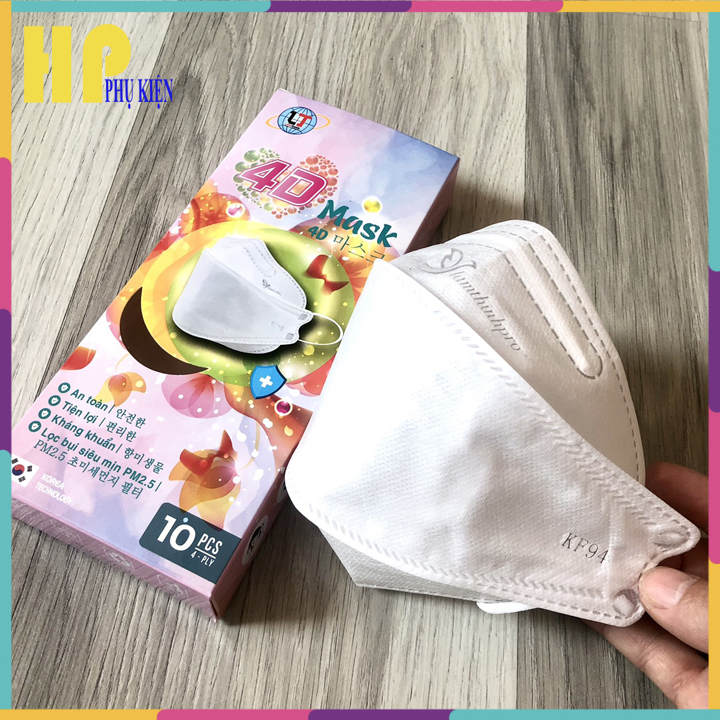 Khẩu trang 4 lớp kf94 lâm thịnh