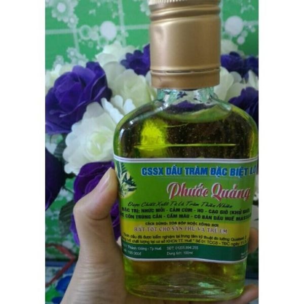 100ml tinh dầu tràm Phước Quảng thủ công