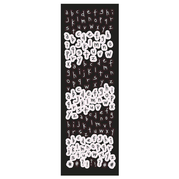 Sticker chữ cái - alphabet stickers