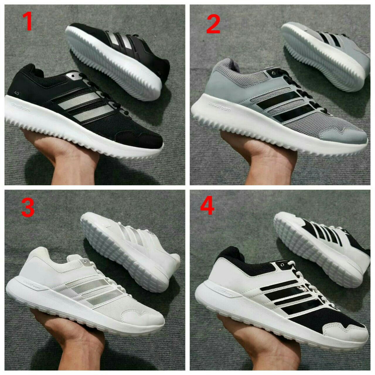 GIÀY THỂ THAO NAM ĐỦ SIZE NAM NỮ ( 4 MÀU)