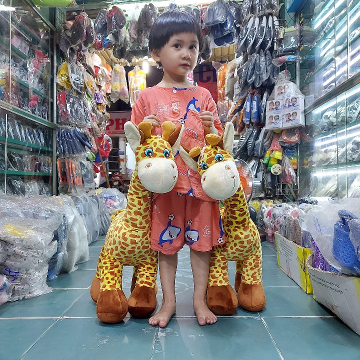 HƯƠU CAO CỔ NHỒI BÔNG 36CM-85CMCM