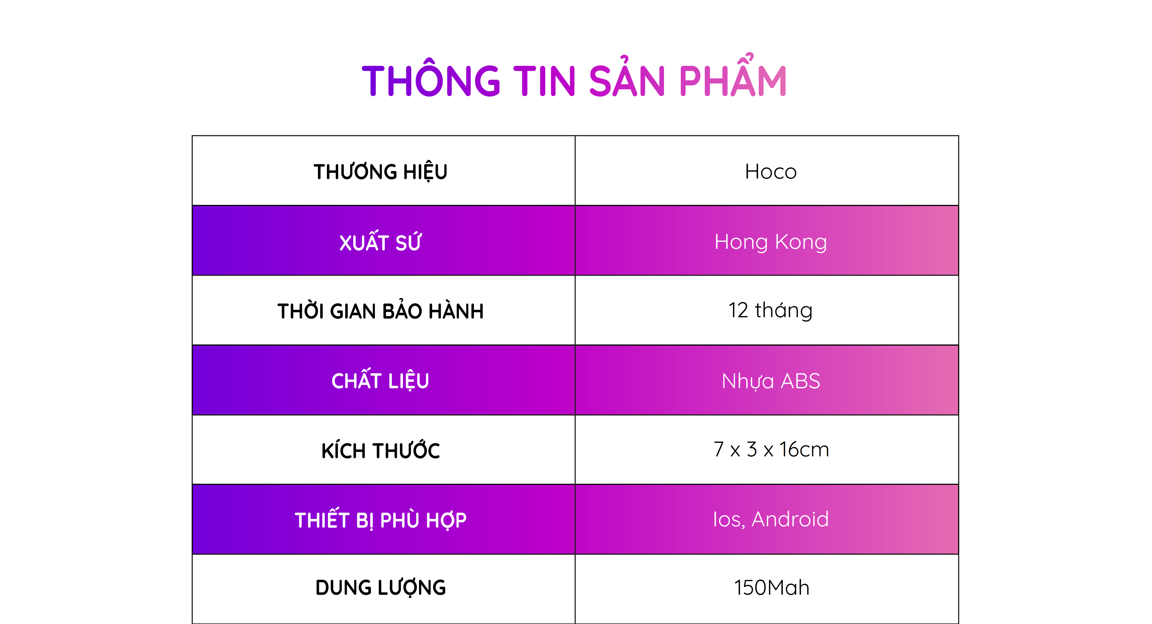 Tai Nghe Bluetooth Hoco E60 1 Bên V5.0 Có Mic