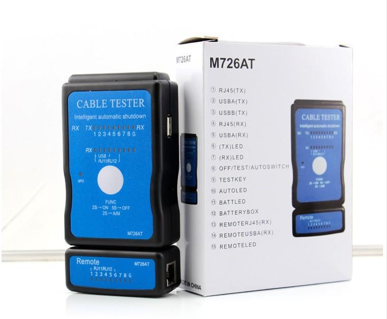 Bộ test cáp mạng RJ45/RJ11/USB đa năng M726AT