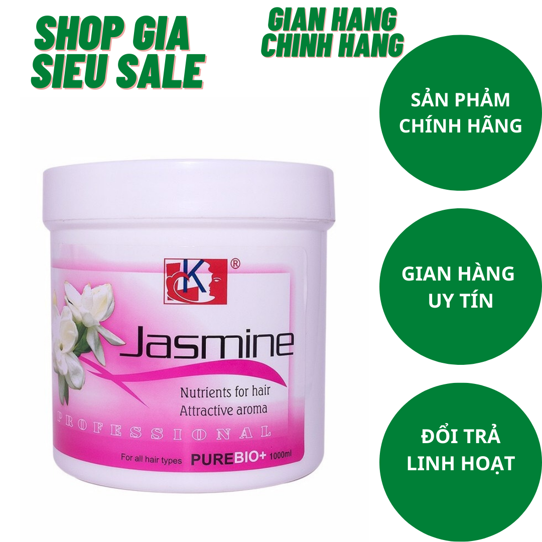 [HCM]KEM Ủ TÓC HƯƠNG LÀI JASMINE 1000ml