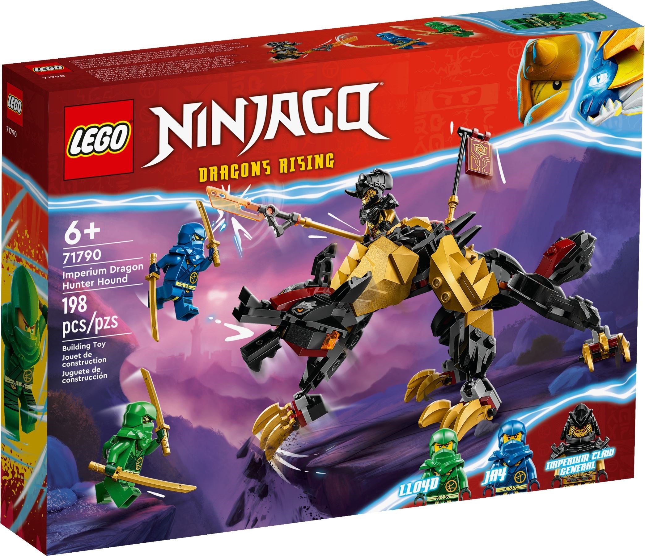 71790 Lego Ninjago Dragons Rising - Imperium Dragon Hunter Hound - Đồ chơi lắp ráp Quái thú săn rồng