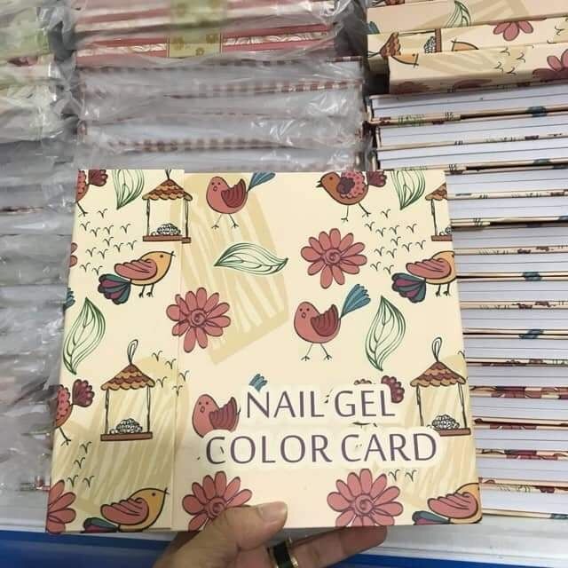 Sổ trưng mẫu móng 120 màu