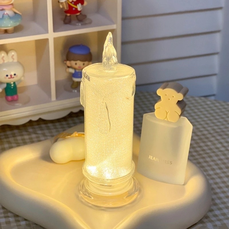 Đèn Led Hình Cây Nến Để Bàn Trang Trí Decor