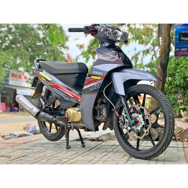 Tem rời sirius dán xe xám xi măng
