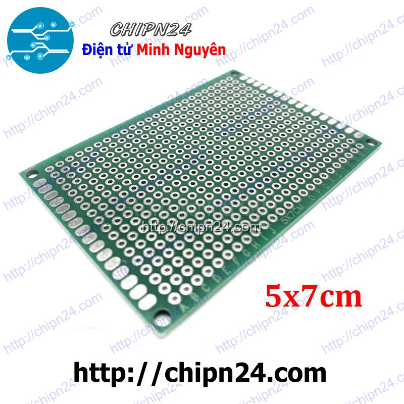 Testboard 2 mặt Thủy tinh 5x7cm
