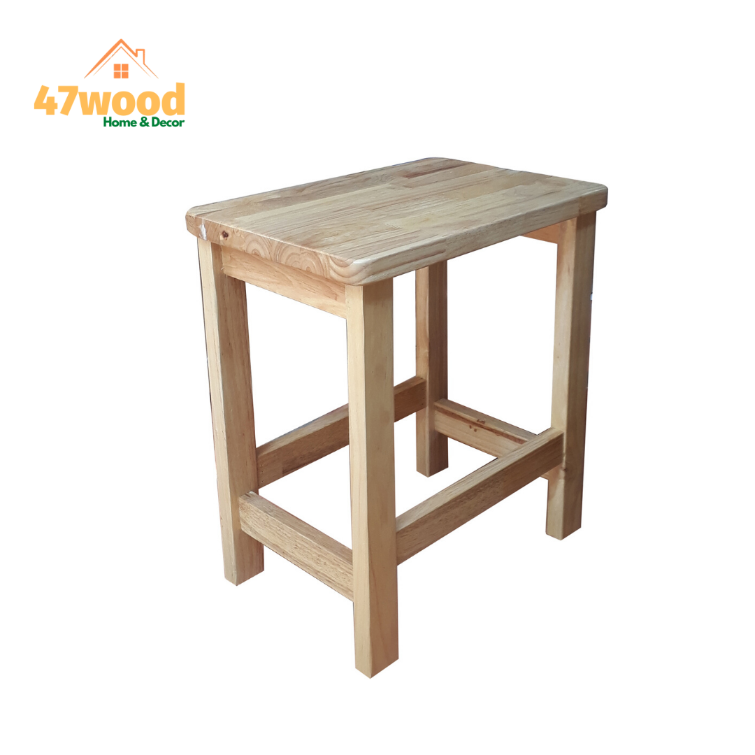 GHẾ ĐÔN CAO 45CM MẶT CHỮ NHẬT 27x40CM