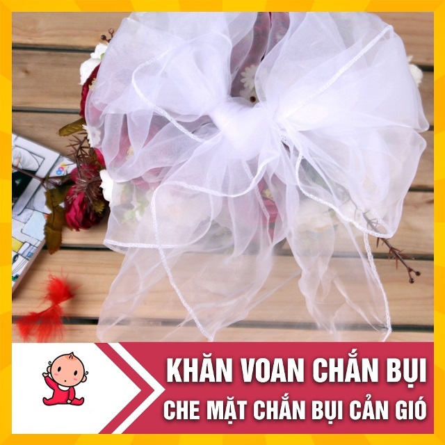 Khăn voan che bụi cho bé nam3