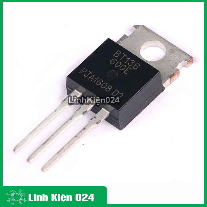 Triac BT136-600E 600V 4A TO220