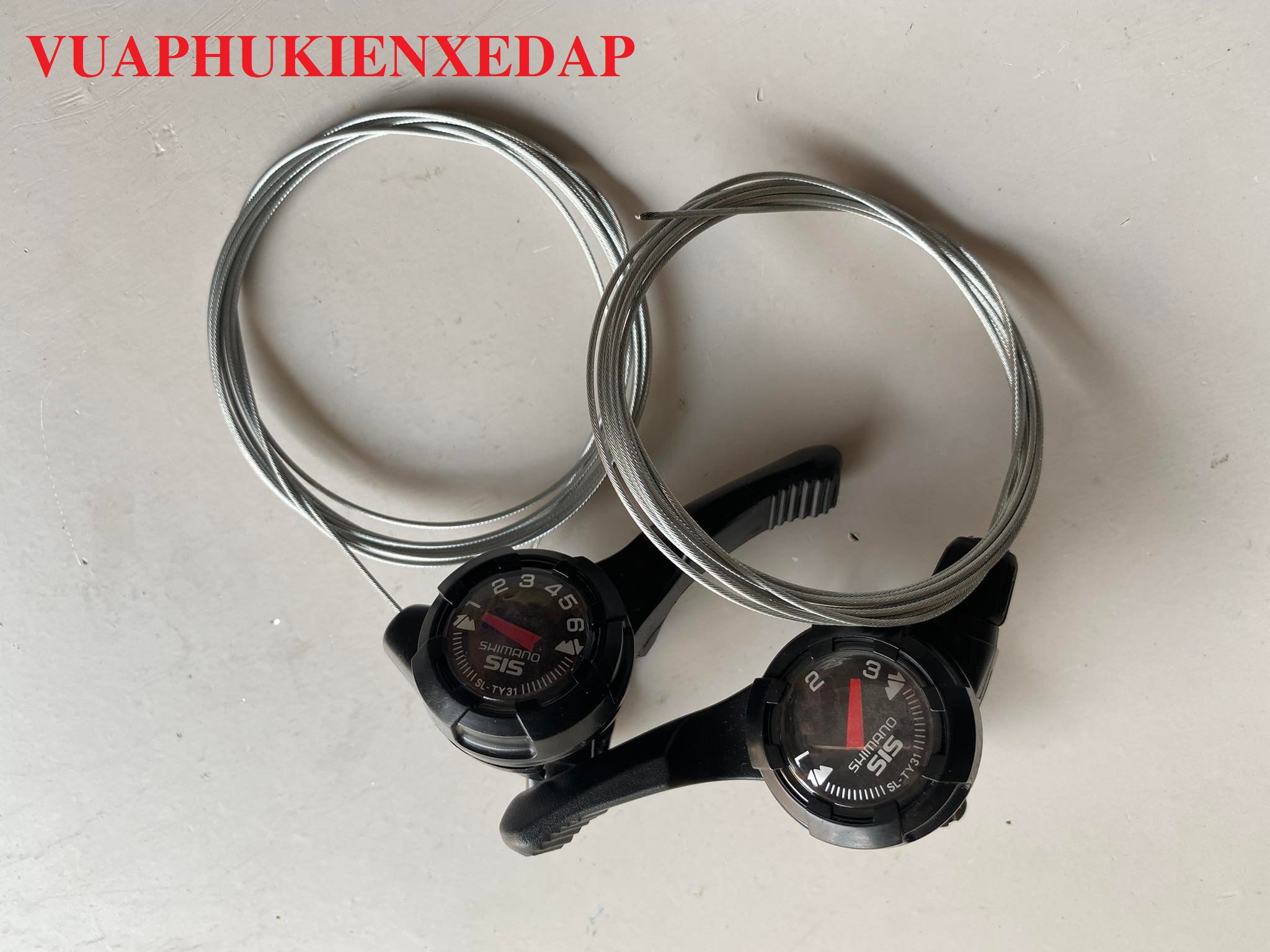 Tay đề gạt Shimano 3x6 Speed
