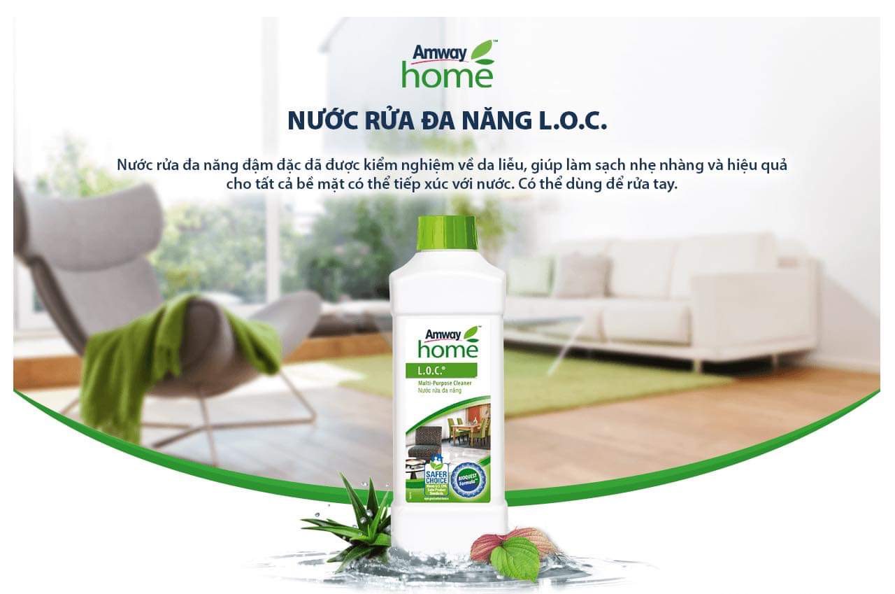 Nước rửa đa năng L.O.C Amway 100% chính hãng