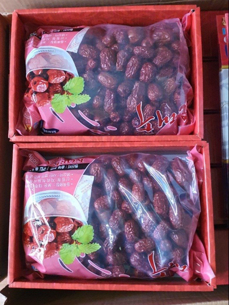 [Cả Vỏ Hộp 1,2kg] Táo Đỏ Khô Hàn Quốc Hộp 1kg