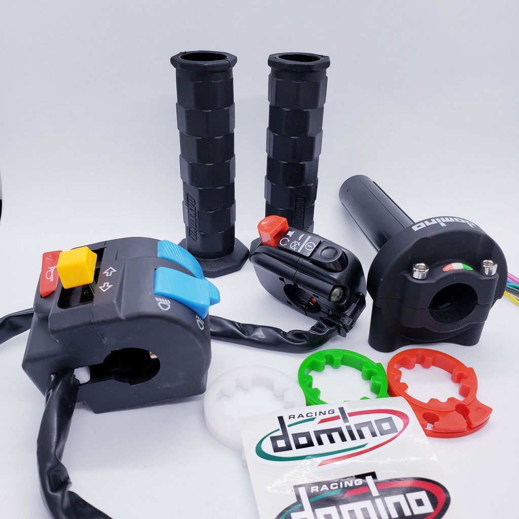 Combo Cùm FZ Trái Phải + Cùm Tăng Tốc domino + Bao Tay Daytona gắn mọi loại xe máy có phân loại màu