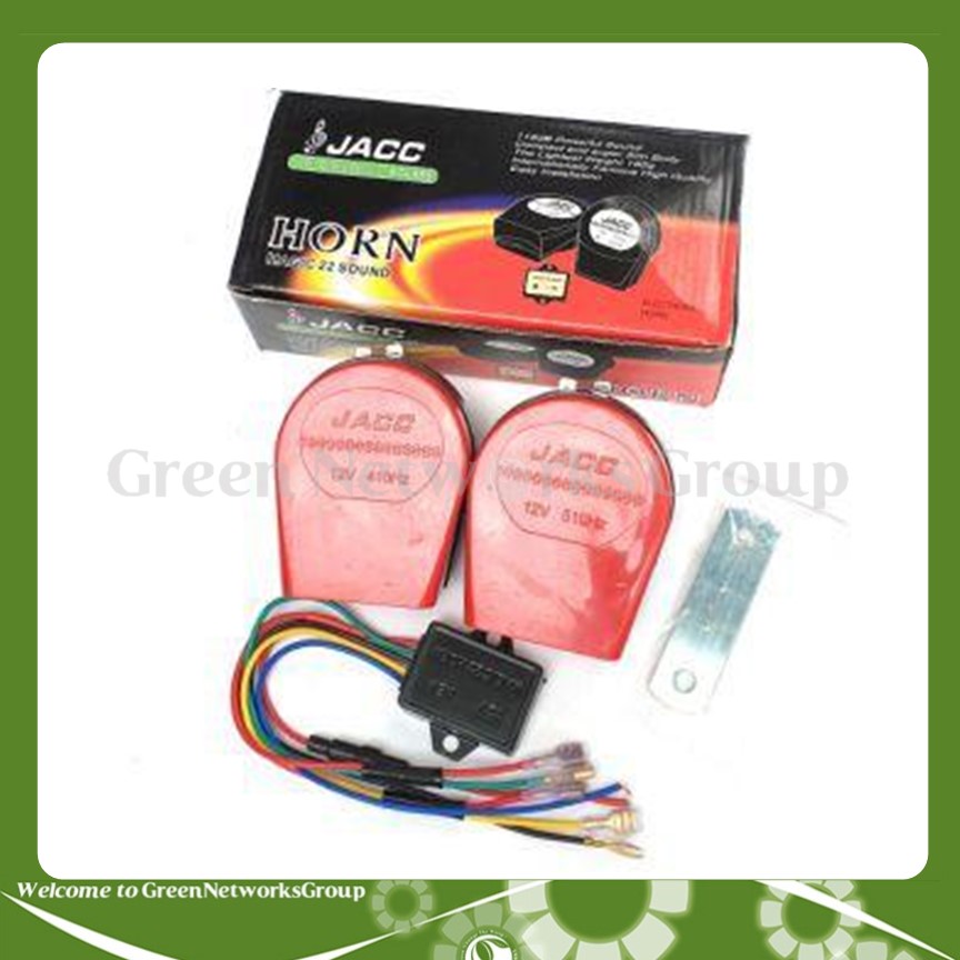 Còi ngân nhỏ JACC 8 chế độ kêu ngân 12 tiếng Greennetworks