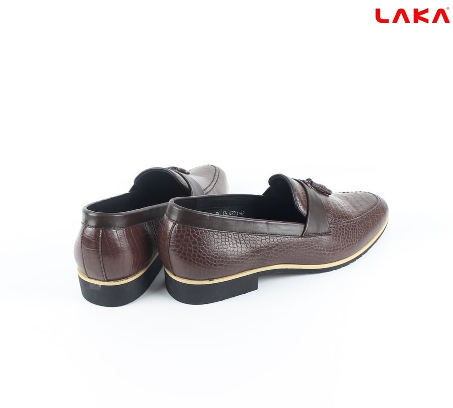 Giày nam da bò thật LAKA 118
