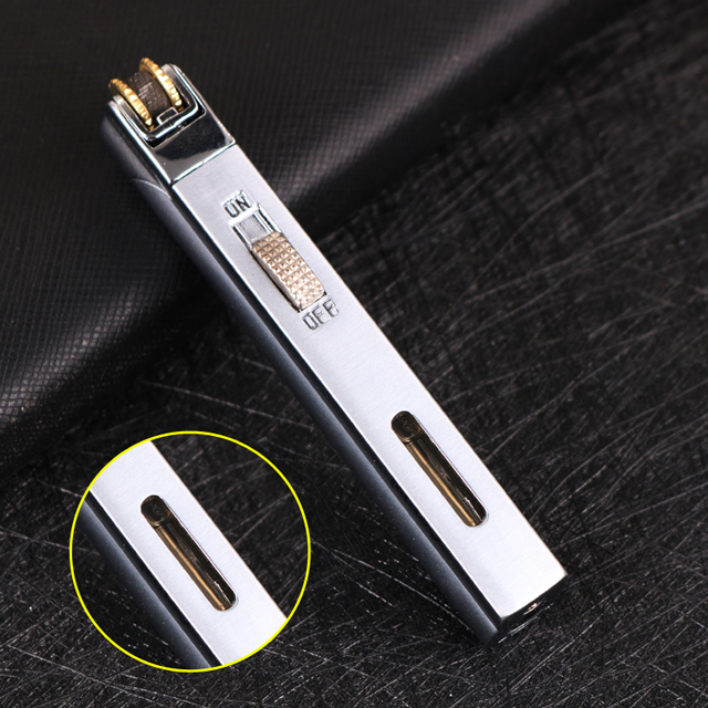 Hộp Quẹt Bật Lửa Ga Đá Khò 1 Tia Aomai AM-228 Giữ Lửa Tự Động (KHÔNG CHỨA XĂNG GAS)