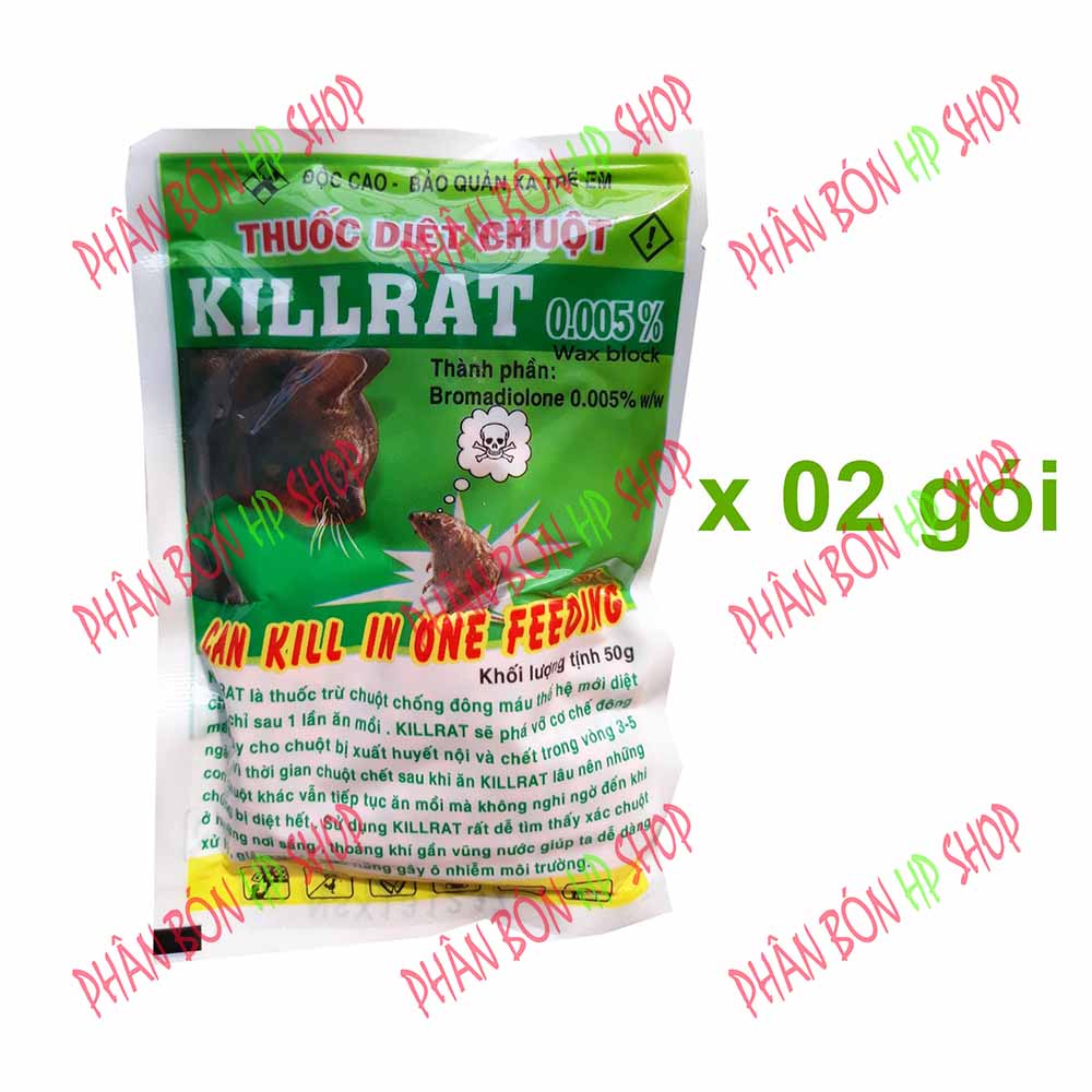 Thuốc diệt chuột killrat 0.005% -