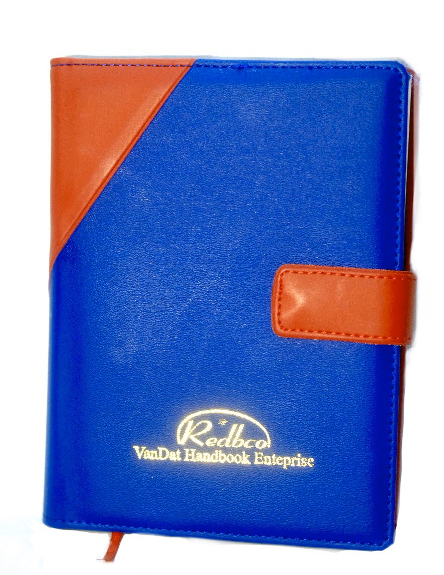 Sổ bìa da Redbco Handbook Enteprise 13x18cm