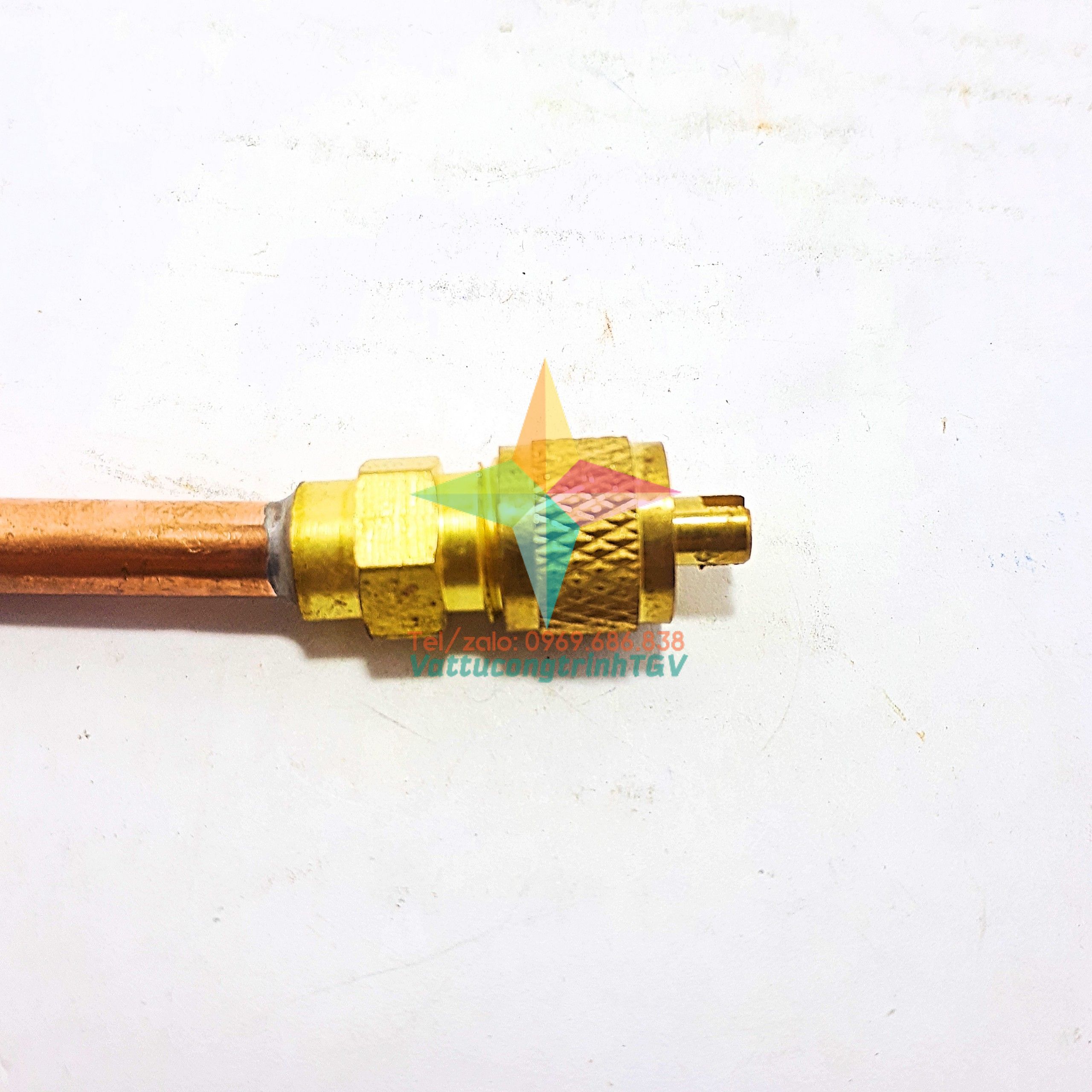 Đầu nạp gas tủ lạnh 6.35mm