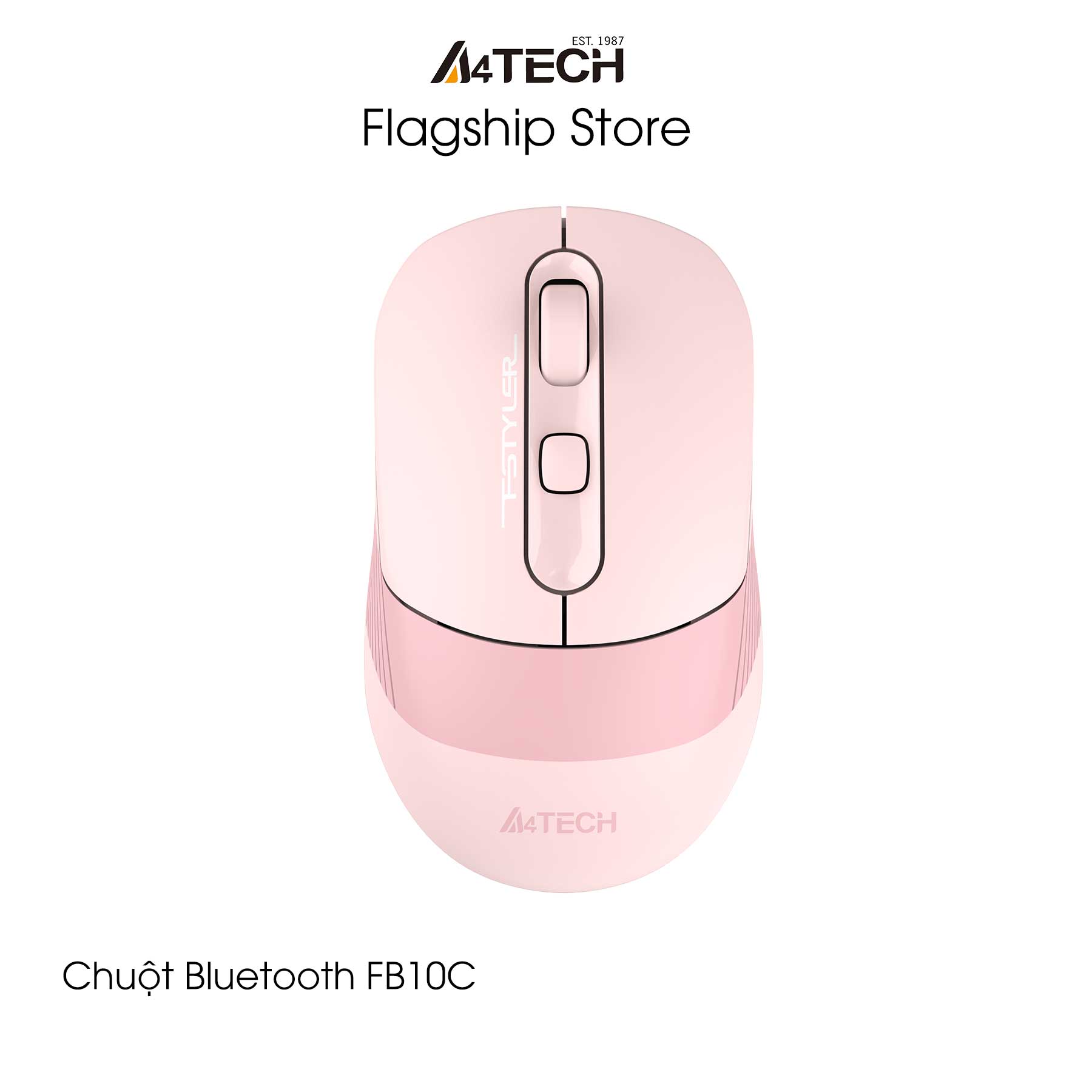 Chuột vi tính wireless bluetooth A4TECH FB10C - Hàng chính hãng