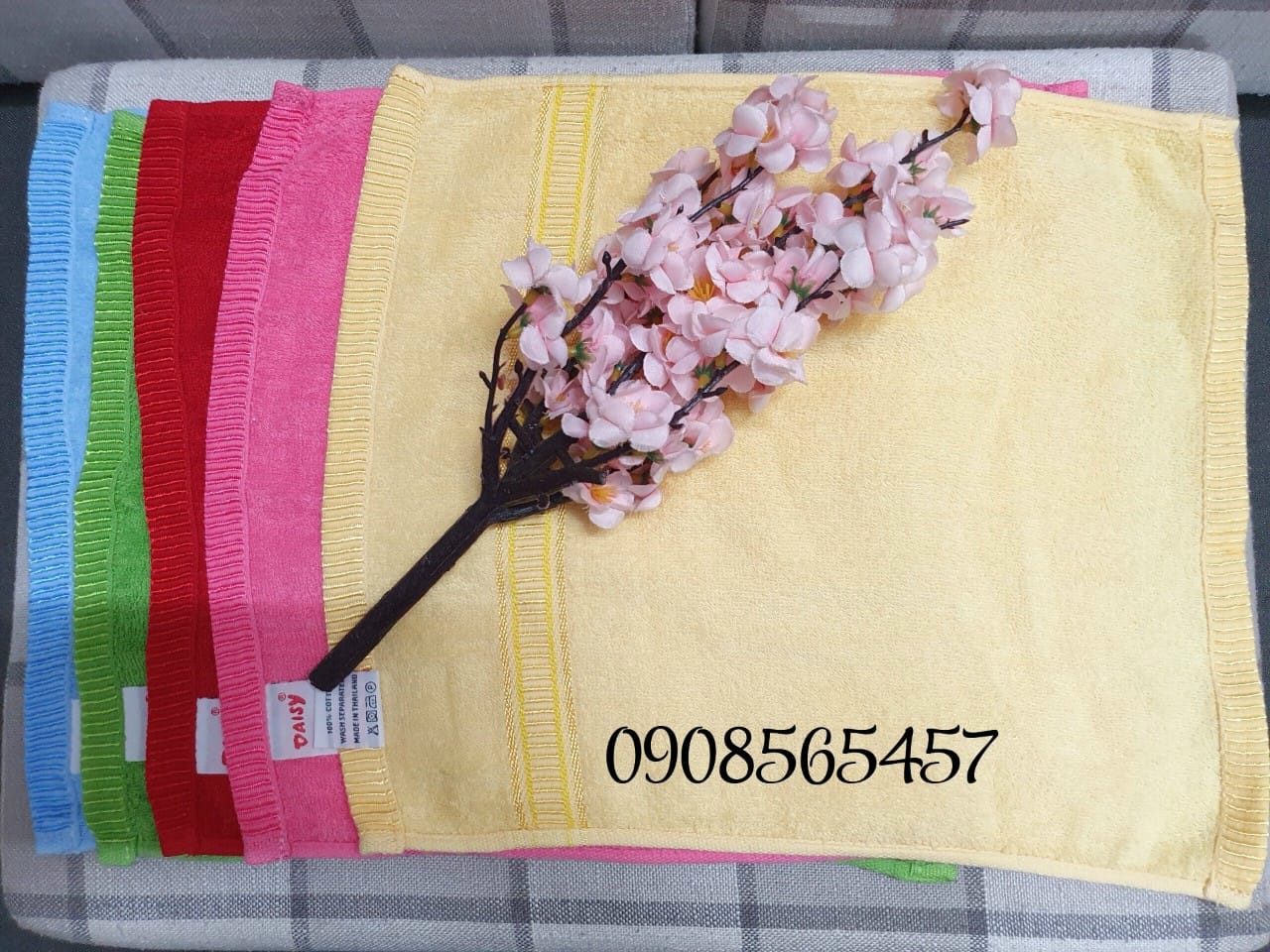 KHĂN MẶT DAISY THÁI LAN (30*40 cm)