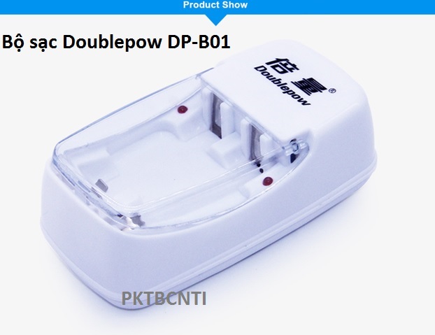 Bộ sạc pin đa năng 2 cổng (sạc pin tiểu, pin AA, pin AAA) Doublepow - DP-B01
