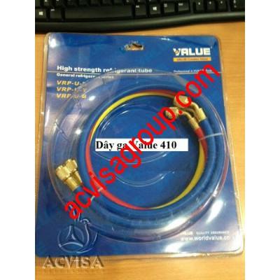 Bộ 3 Dây Nạp Gas VALUE Model R410 VRP-U-R/Y/B (1 Bộ = 3 Sợi 90Cm)