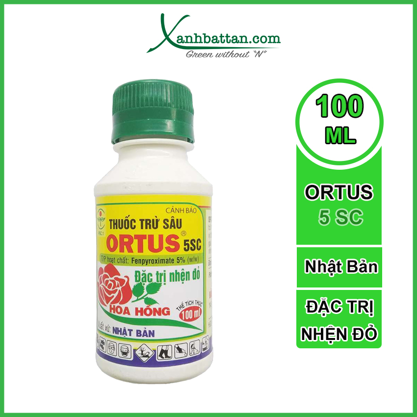 Chế Phẩm Trừ Bọ Trĩ Và Nhện Đỏ Ortus Chai 100 ml