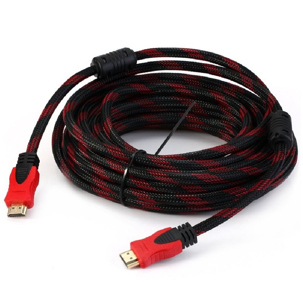 Dây Hdmi Dài 10M Tròn Bọc Lưới Full Hd.