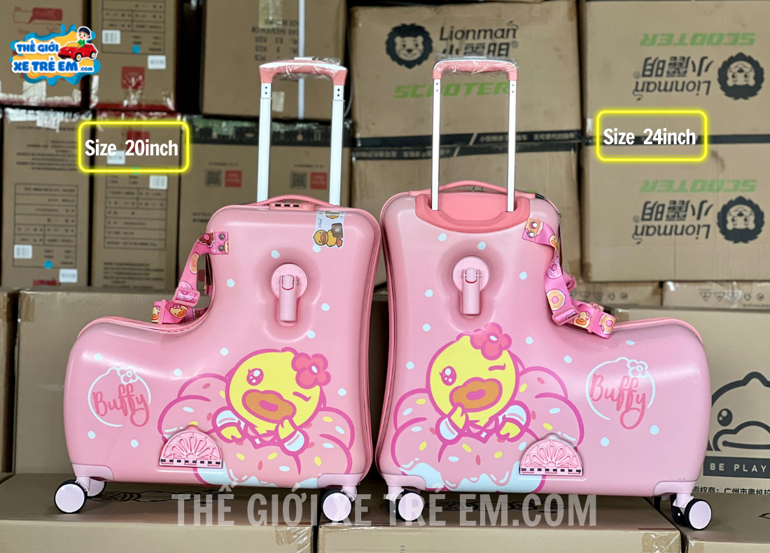 Vali cho bé bản quyền B.Duck 8286A [20in/24in]