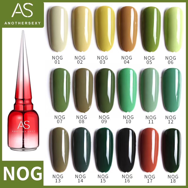 Sơn Gel AS mã NOG | Chai đỏ, MUA TỪ 20 CHAI TẶNG MÁY HƠ GEL