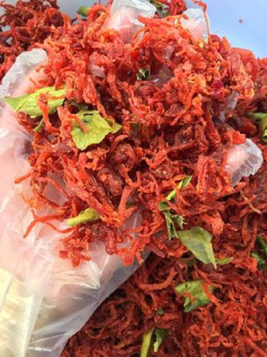 Khô Bò Sợi Lá Chanh - Thơm Ngon - 500G