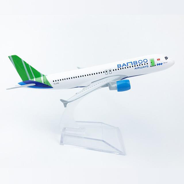 Mô hình máy bay Vietjet air 16cm