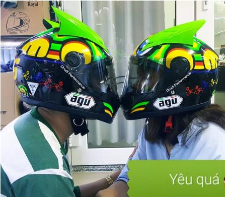 Nón AGU tem rùa + sừng Tặng Túi đựng nón( hàng chính hãng 100%)