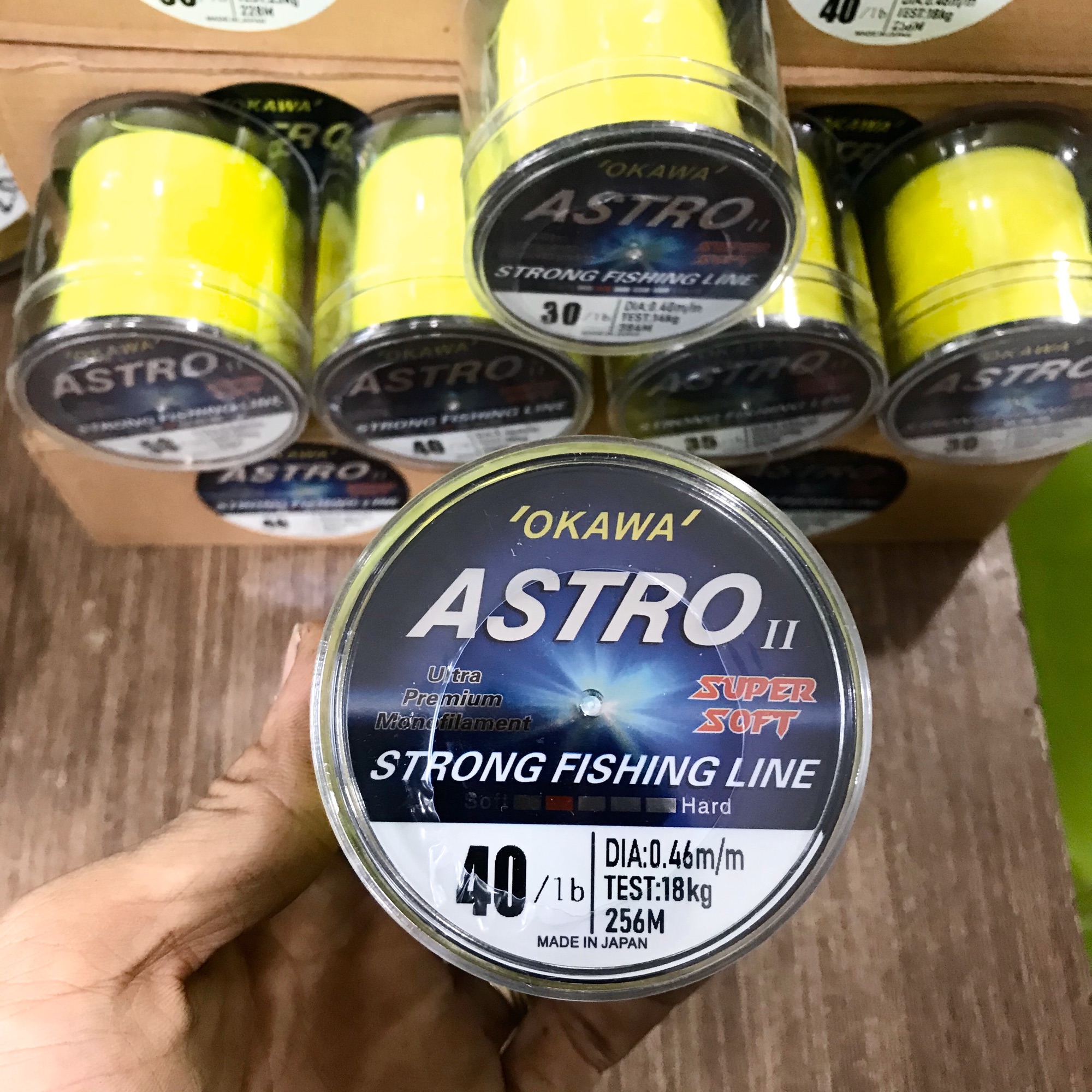 Dây câu cá dạ quang