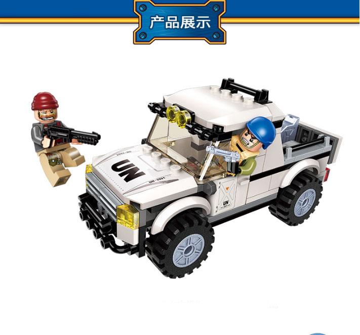 [HCM]bộ lắp ráp xe tải quân đội thiết giáp ( Thunder mission series )