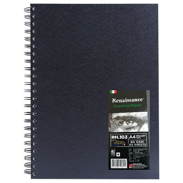 Tập sketch renaissance a4 rh103 90gr 60 tờ