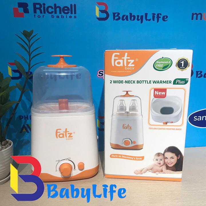 Máy hâm sữa Fatzbaby 2 bình đa năng FB3012SL