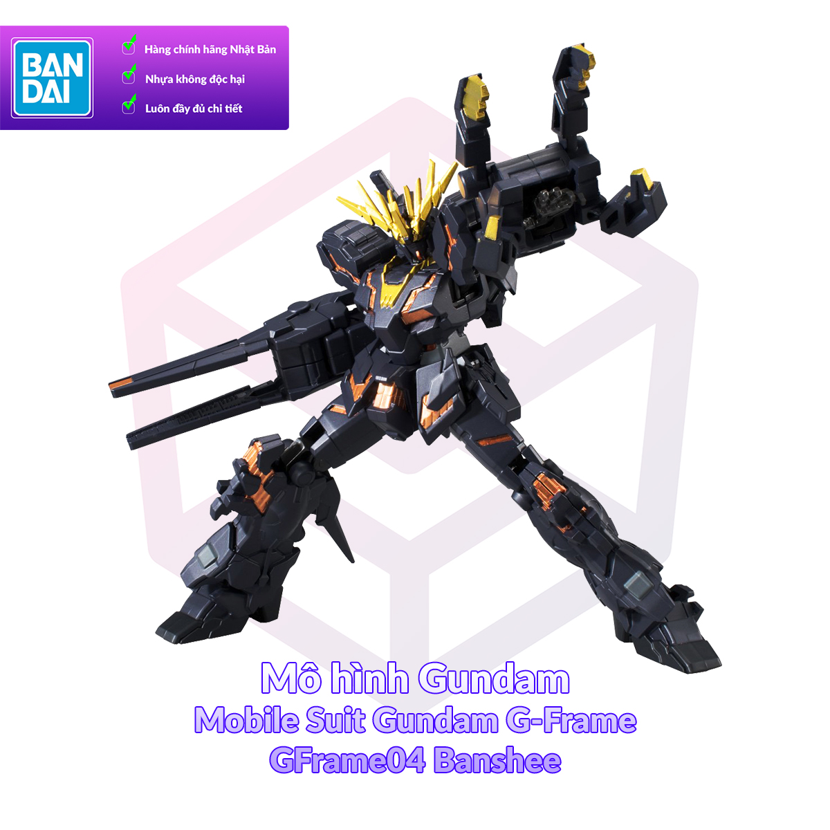[7-11/12 VOUCHER 8%]Mô Hình Gundam Bandai Mobile Suit Gundam G Frame 04 [GDB] [BGF]
