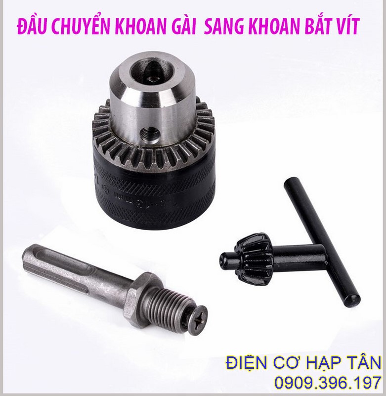 ĐẦU CHUYỂN MŨI KHOAN GÀI SANG KHOAN BẮT VÍT