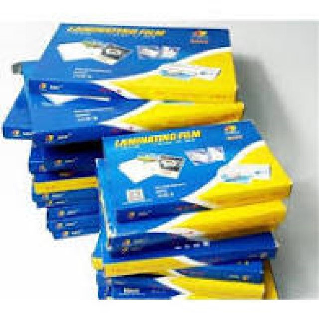 GIẤY ÉP PLASTIC,MÀNG ÉP PLASTIC CMND 67x97 150 MIC 100 TỜ YIDU CHÍNH HÃNG