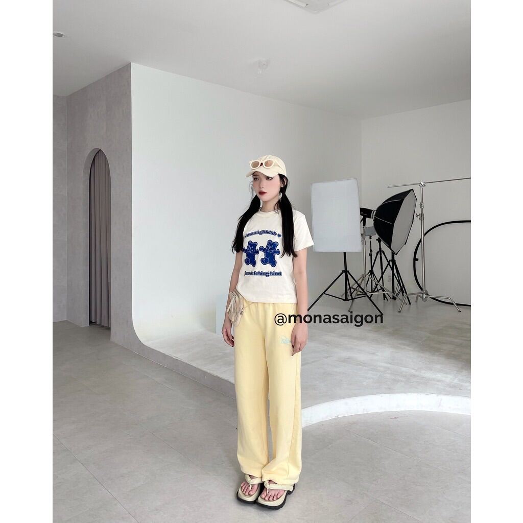 [VOUCHER 12%/149K] Áo thun baby tee MONÁ - GUMMY KEM