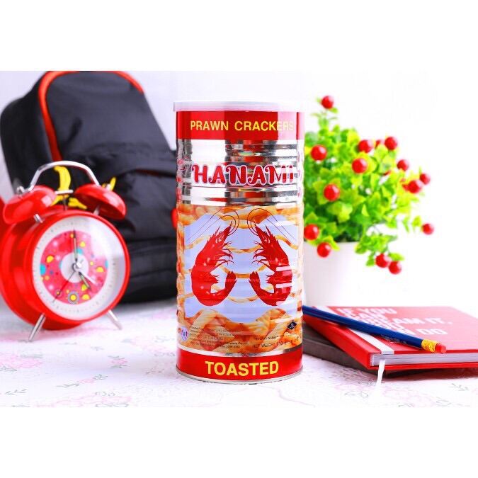 Snack Tôm Hanami Thái Lan Lon 110gr