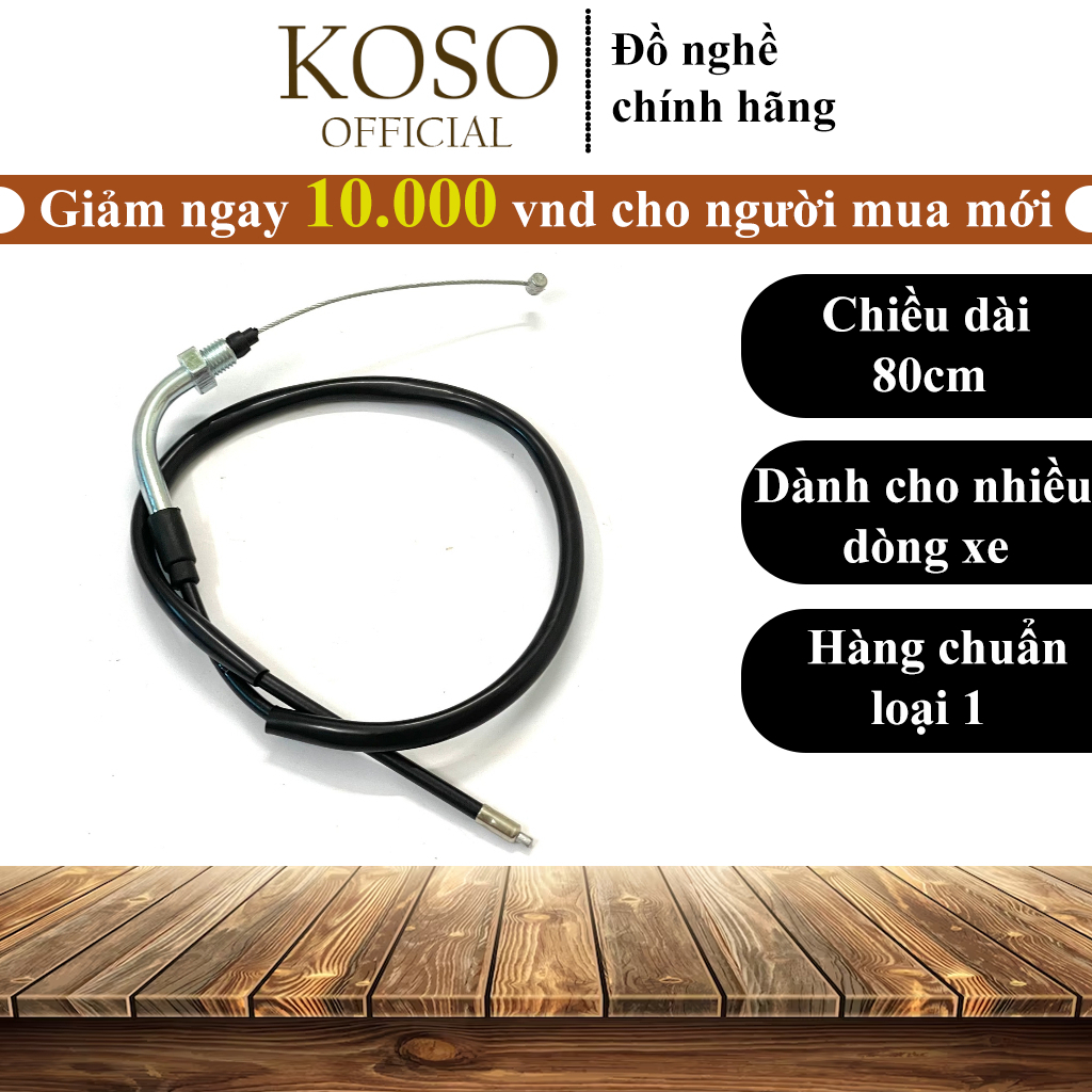Dây ga xe máy dream, wave, ws110, rs Hàng tiêu chuẩn